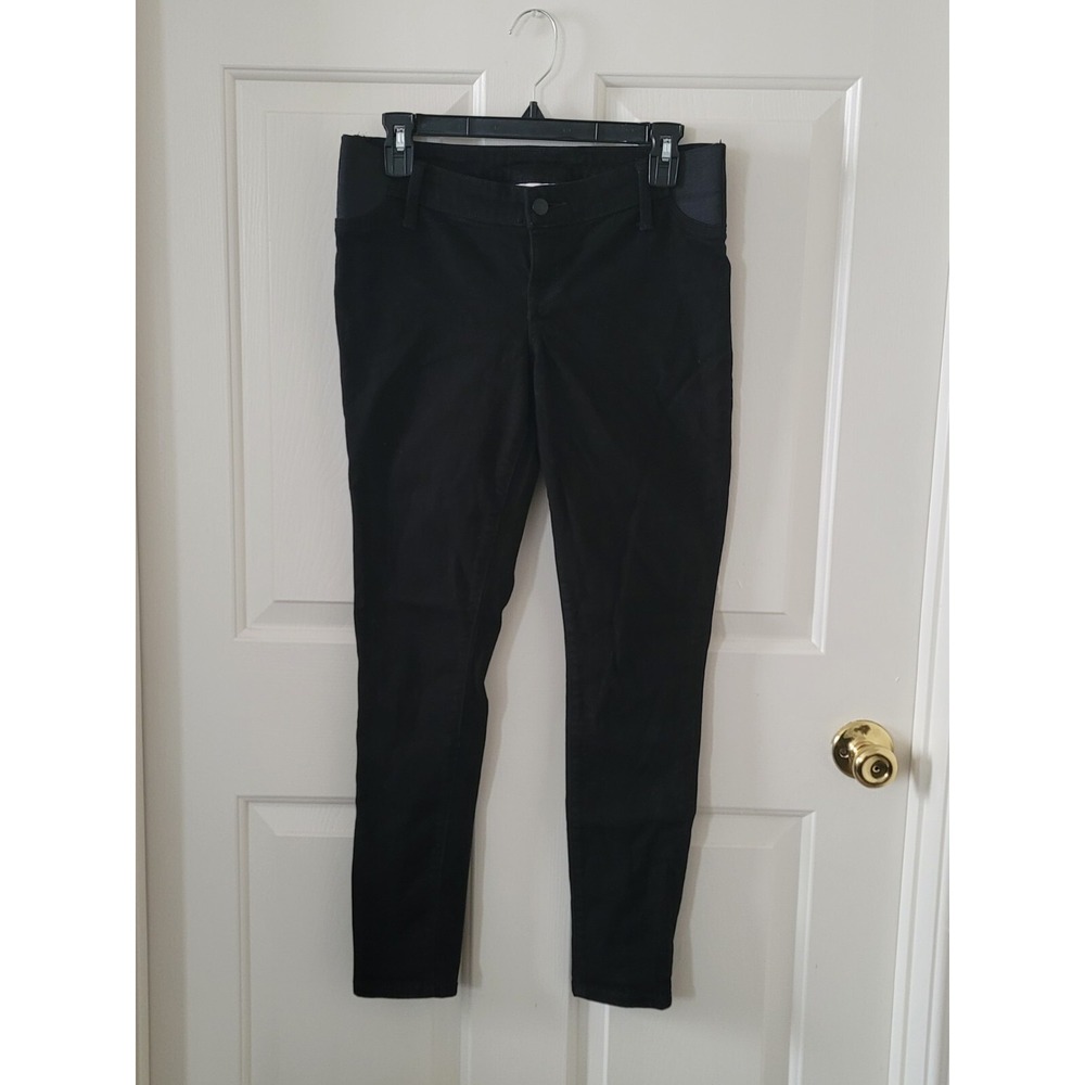Ingrid & Isabel Maternity Women's Jeans  Skinny Sz 4 Expandable Side panel Black